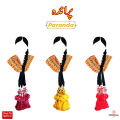 Traditional Punjabi Girl Paranda Design, Colorful Women Hair Parandi, Hair Extensions For Females, Handcrafted Ladies Hair Fashion Accessories, Balon K Liye Parranda, Bridal Hair, Baby Paranda. 