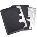1 Silver [HOT] Wallet Card Knife EDC Outdoor Pocket Tools High Quality Camping Multi-Functional Combination Tool Stainless Steel Accessories. 