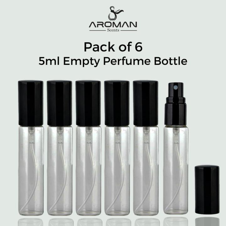 5ml Perfume Mist Spray Bottles Refillable Mini Empty Travel Clear