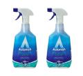 2 x Astonish Bathroom Cleaner Removes Limescale Soap Scum And Tough Stains 750ml. 