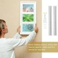1 Set French Cleat Interlocking Hardwares Kit Metal Z Hanger Bathroom Mirror Hanging Piece Oil Painting Frame for Picture Frames. 