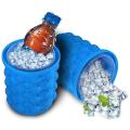 Magic ICE Cube Maker - Silicone Squeeze Ice Cuber Maker Cup. 