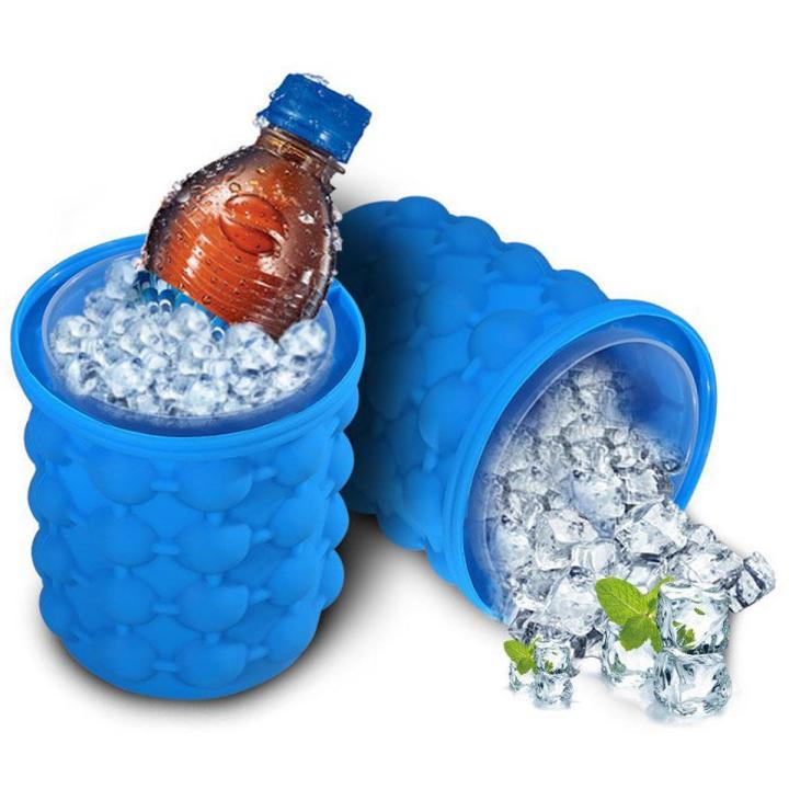Magic ICE Cube Maker - Silicone Squeeze Ice Cuber Maker Cup