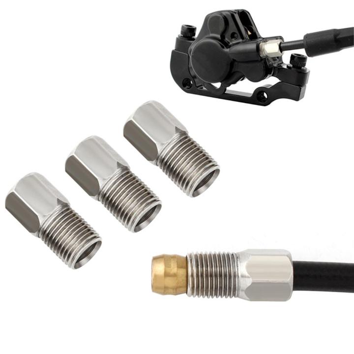 2Pcs M8 Bolts Stainless Steel Hollow Bicycle Tubing Screw Mountain Bike Brake