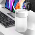 USB Mini Humidifier, 360ml Portable Humidifier, Colorful LED Night Light, -quiet,Automatic Shut-Off, for Home, Bedroom, Office, Baby room, Car. 
