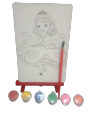 Kids Painting set with 6 Colors Set Water Colour. Improve your kids drawing abilities by our art product. 