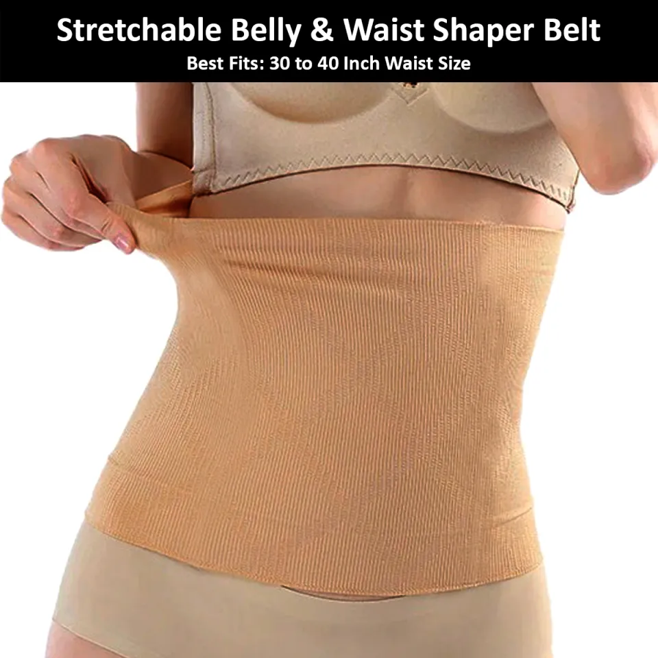 Postpartum Belly Belt Support Girdle Belt Tummy Trimmer Belt Fat Burning Lost Weight Waist Trainer Slimming