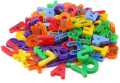 Big Size Toys and Gifts Magnetic ABCD Learning. Each Alphabet posses a Magnet on The Back Side, it can Stick to All Metal Related Things Such as Fridge. Made up of fine Quality Plastic and Magnet.. 