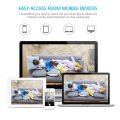 ANNKE 1080P Wireless Wifi 4 CCTV Cameras Package Kit. 