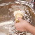 Bamboo Dish Brush 2Pcs Bamboo Mini Scrub Brush Pot Brushes Dish Scrubber for Cast Iron Skillet, Kitchen Sink, Bathroom. 