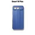 Infinix Smart 10 Plus Back Cover Soft Leather Texture Design Camera Protection Phone Case for Infinix Smart 10 Plus. 