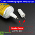 KOOCU Glue Adhesive T-7000 Black Mobile Phone Repair Touch Screen Frame Repair Superglue Diamond Jewelry DIY Glue by electrica. 