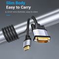 HDMI-compatible to DVI Adapter Durable Clear Picture HDMI-compatible to DVI Cable. 