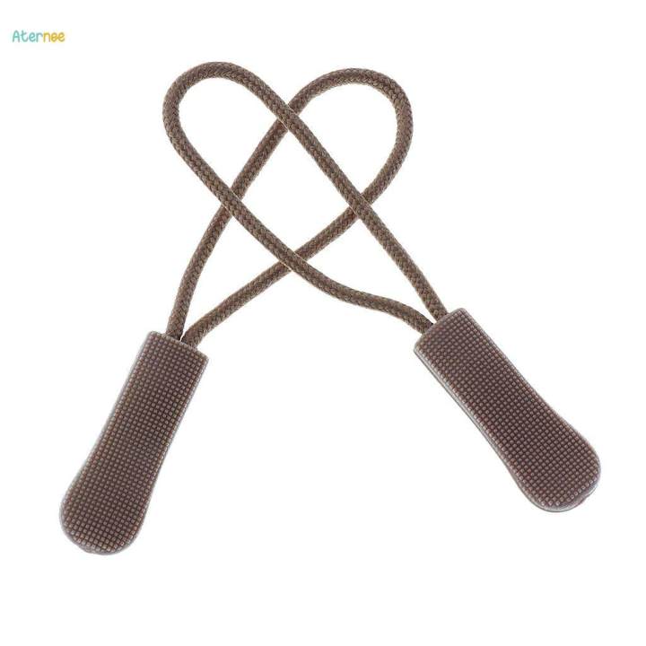 3x10pcs%20Zipper%20Pull%20Cord%20Zip%20Puller%20Fastener%20Slider%20Replacement%20Tan%20-%20Image%204