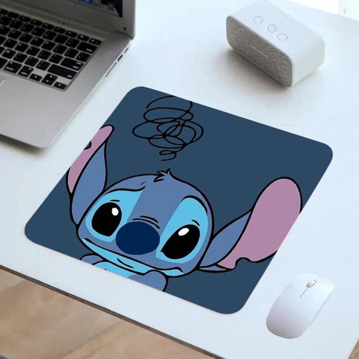 Stitch Kawaii Small Mouse Pad Gaming Accessories Gabinete PC Gamer Computer Desk Mat Laptop Varmilo Keyboard LOL Mousepad Cute