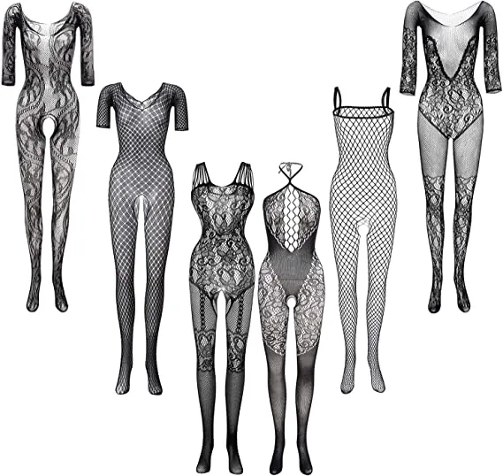 Seamless%20Fishnet%20Bodysuit%20%20Dress%20For%20Night%20Wear%20and%20Parties%20Full%20Black%20Body%20Stocking%20for%20Girls%20and%20Women%20Flexible%20Nighty%20Free%20size%20-%20Image%208