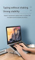 1 pcs Laptop Stand Holder With Cooling Fan Portable Foldable Aluminum Alloy Notebook Holder. 