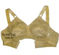 Soft Cotton Embroided Bra For Women With Support Belt, Fancy Cotton Brazier. 