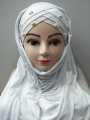 Cotton Turkish Ready To Wear Hijab with Pearl for girls | Hijab for womens | hijab for girls stylish | Soft & Comfortable Fabric-Multicolors-Adjustable Size | Scarf for girls | Scarf for womens. 