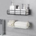 Bathroom Shelf Shampoo Storage Rack Bath Hanging Basket Iron Cosmetic Holder Punch-Free Kitchen Seasoning Organizer Accessories Bathroom Shelf Shampoo Storage Rack Bath Hanging Basket Iron Cosmetic Holder Punch-Free Kitchen Seasoning Organizer Accessories. 