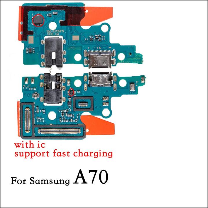 For Samsung A01 A20 A30 A40 A50 A70 A01 A11 A12 A31 A51 A71 A21s USB Charger Port Jack Dock Connector Charging Board Flex Cable