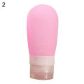 Portable Silicone Travel Bottle Lotion Shampoo Cosmetic Empty Mini Container. 