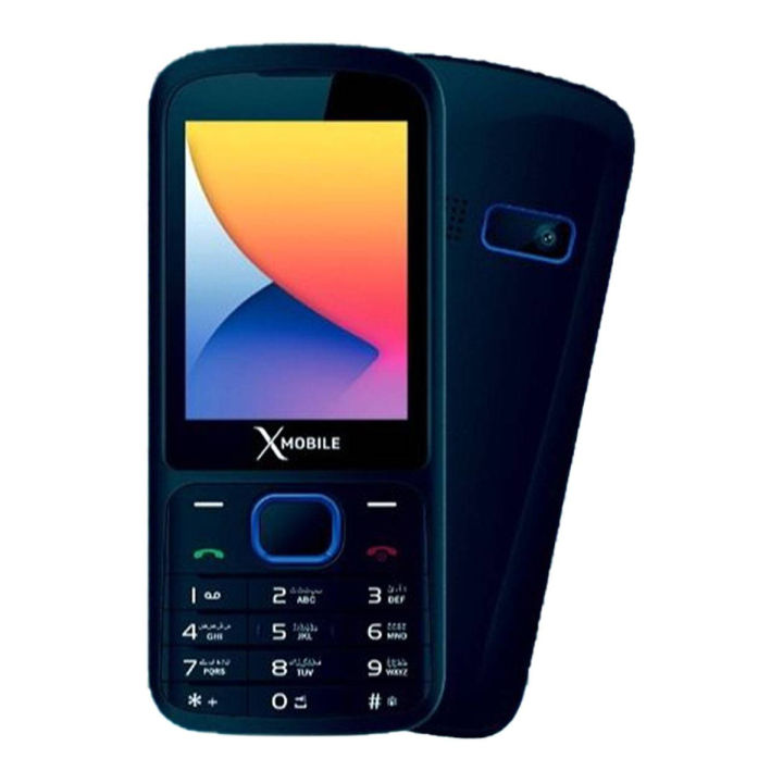 X Mobile X4i || 2.4" colorful display || 1800mAh battery || Dual Sim || Smart Camer || Blutooth || One year brand warranty || PTA Approved