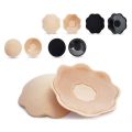 Pair of Reusable Invisible Silicone Breast Pads Nipple Stickers. 