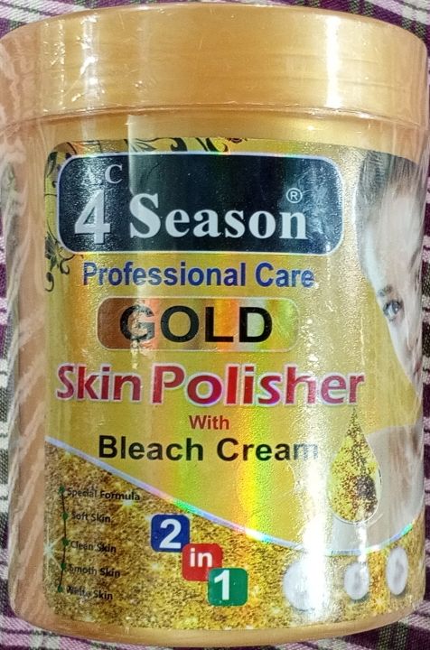 100% Original 4 Seasons Gold Skin Polish. Pure Gold 4 Seasons Radiance Polish – 100% Authentic
