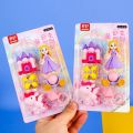 Fancy Barbie , Unicorn and Fairy Erasers Set , 10 Different Pieces for Kids , Barbie, Castle, ring and flying dragon , Unicorn Erasars , Fairy Girl Erasors , Doll ,  Rubbers Buy2Enjoy. 