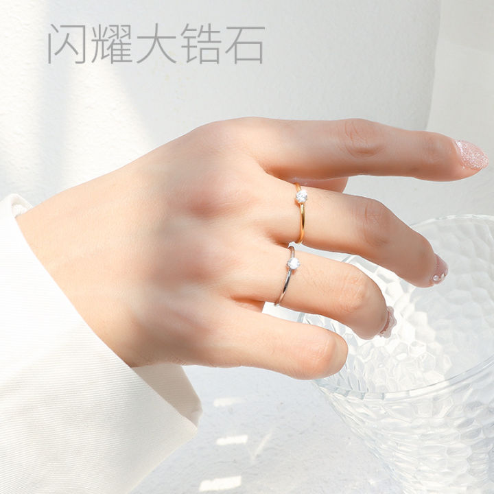 Douyin%20a%20small%20diamond%20ring%20tail%20ring%20European%20and%20American%20ins%20style%20stainless%20steel%20titanium%20steel%2018k%20gold%20simple%20A160%20-%20Image%204
