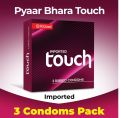 Touchh Ribbed - Pack of 3. 