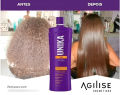 Agilise Unika Brazilian Protein Keratin Hair Treatment Straightening 1000ml. 