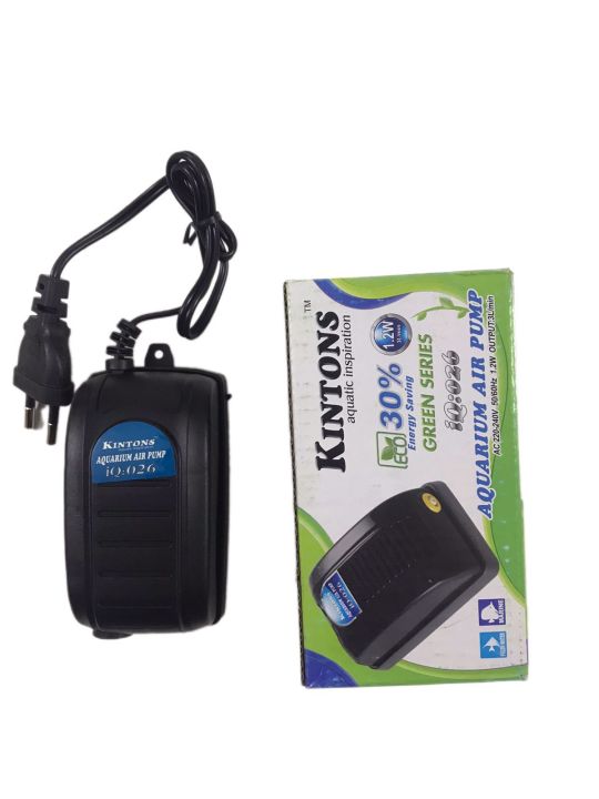 KINTONS AQUARIUM AIR PUMPS 1.2 W SPEED ADJUSTABLE AC 220-240 V