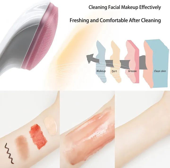 New%20%20Silicon%20Dot%20Face%20Scrubber%20Exfoliating%20Brush%20Manual%20Handheld%20Facial%20Cleansing%20Brush%20Blackhead%20Scrubber%20Soft%20Food%20Grade%20Silicone%20bristles%20for%20Face%20Skincare%20(Multicolor)%20-%20Image%205