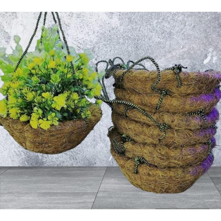 Large Coconut Hanging basket Pack Of 1,2,4,5 Set