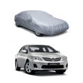 Toyota Corolla Car Top Cover Silver Coated - Water and Dust Proof - Grey Color - Toyota Corolla - Altus - Grande - XLI - GLI - Grey. 
