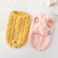Winter fleece pet dog clothes puppy cat warm vest chihuahua coat jacket padded clothes small dogs clothing. 