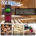 WELQUIC MT230 Digital Wood Moisture Meter with 3-Colored Backlight LCD Display, High Accuracy, Detects Wood Building Material Temperature Humidity for Carpenters, Building Inspection, Flooring original UK ZONE. 