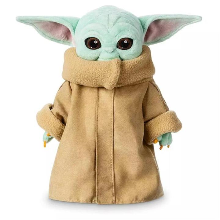 30cm Baby Yoda War Children Plush Toys Cartoon Peluche Cute Star Wisdom Master Kid Stuffed Toy For Kids