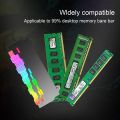 【ZOSR】RA-2 Memory Ram Heatsink ram rgb DDR3 DDR4 Memory Cooling Heatsink Cooler RAM Radiator for Desktop PC Computer Colorful. 