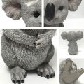 Cosme Glasses Storage Holder Adorable Koala Glasses Holder Stand for Sunglasses Eyeglasses Cute Animal Figurine Display Rack for Desktop Decoration Non-slip Resin Eyewear Organizer Animal Glasses Holder. 