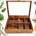 RH Crafts & Home | BIG SIZE SPICE BOX MASALA RACK CONTAINER TEA BAG HOLDER UTILITY BOX.... 