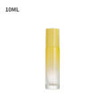 Refillable  Roller Bottles Easy Application 10ml Metal Roller Ball Perfume Roll-on Bottles Gradient Color Glass Material Refillable Roller Bottles for Aromatherapy Personal Care DIY Fragrances Gift Set. 
