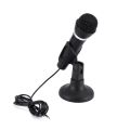 Microphone Mic 3.5mm socket & Play for  Desktop Laptop for Online Chatting. 