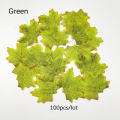 Silk Leaves Artificial Maple Leaf Diy Plants Vine Wedding Halloween Party Decoration Accessories. 