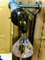 Curtain Holder Rod Ends Stopper Imported Crystal Home Decoration for 1 and 0.75 inch Pipe. 