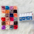 576 Pcs Box Colorful Artifical Nails Acrylic Full Cover Nail With Nail Glue | Fake Nails With Glue | Fancy Artifical Nails | French nails | Nails For girls In Multicolours. 