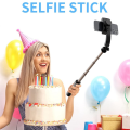 Phone Tripod Stand & Selfie Stick Tripod, All in One Cell Phone Tripod, Cellphone Tripod with Wireless Remote and Phone Holder, Portable, Lightweight,Compatible with All Phones （Black）. 