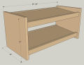 Double-Decker Shoe Organizer Shoes Rack Diy plan | shoe storage bench | Entryway organizer. 